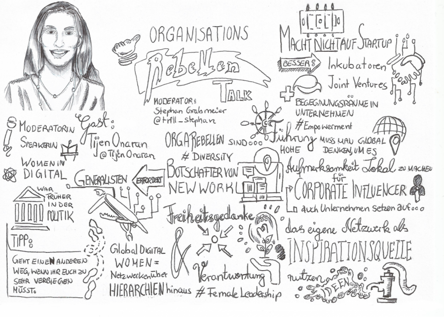 „New Work ist mehr als nur Tischkicker aufzustellen“ – Organisationsrebellen-Talk #12 – mit Tijen Onaran, Global Digital Women