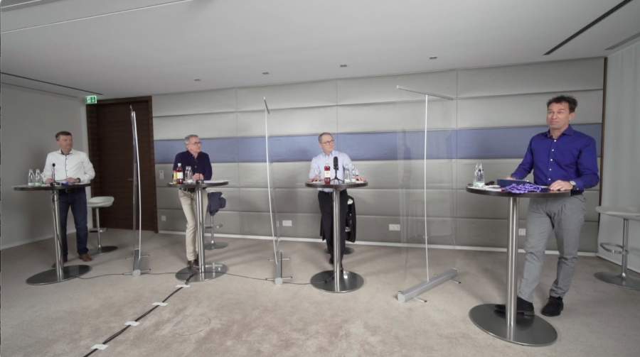 Momentaufnahme der Zukunftswerkstatt 2021 der dwpbank